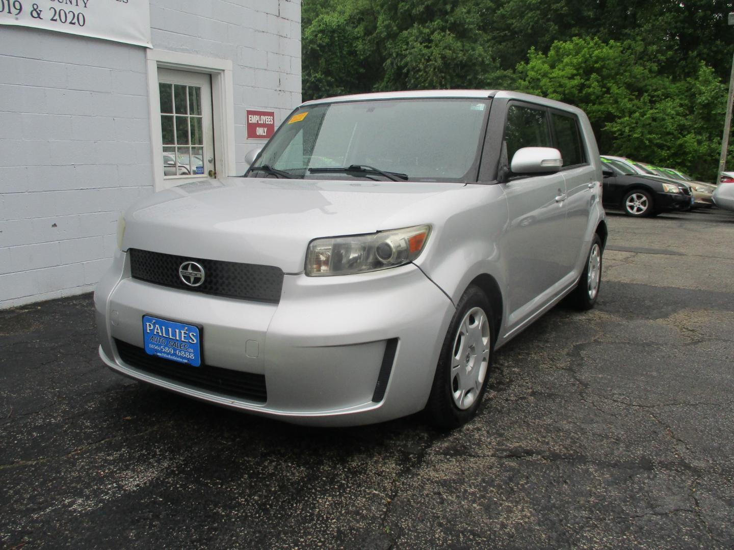 2009 SILVER Scion xB Wagon (JTLKE50E491) with an 2.4L L4 DOHC 16V engine, located at 540a Delsea Drive, Sewell, NJ, 08080, (856) 589-6888, 39.752560, -75.111206 - Photo#0